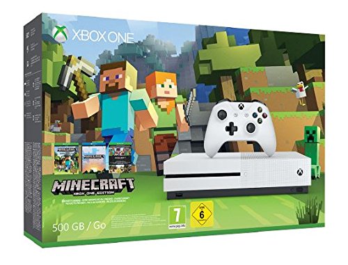 Xbox One S - Pack Consola 500 GB Minecraft