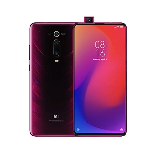 Xiaomi Mi 9T Pro Smartphones 6GB RAM + 128GB ROM, 6.39'' Pantalla Completa, procesador 855, 20MP Frontal y 48MP AI Cámara Triple Trasera Teléfonos móviles Versión Global (Rojo)