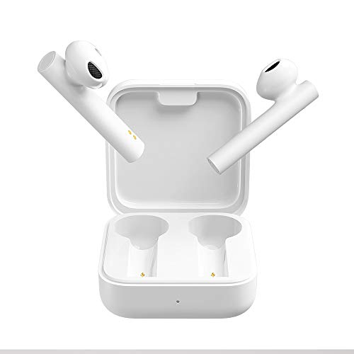 Xiaomi Mi True Wireless Earphones 2 Basic Bluetooth Auriculares Wireless,Inalámbricos Caja de Carga de Auriculares Portátil,Aplicable a iOS Android Xiaomi Mi True Wireless Earphones 2 Basic Bluetooth Auriculares Wireless,Inalámbricos Caja de Carga de Auriculares Portátil,Aplicable a iOS Android