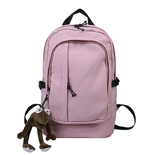 xiaozai Mochila Escolar Estudiantes Masculinos Y Femeninos Versión Coreana De Secundaria Secundaria Gran Capacidad Secundaria Escuela Universidad Mochila Loto