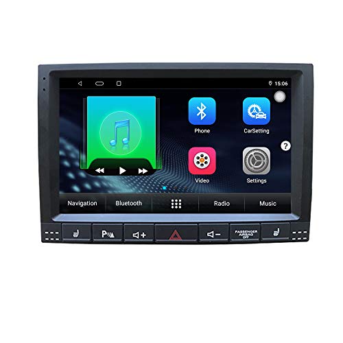 XISEDO Android 7.1 Autoradio 8.8 Pulgadas Radio de Coche Estéreo Car Radio Navegación de Automóvil con Pantalla Táctil 8.8" para Volkswagen Touareg/ T5 Multivan/Transporter (Autoradio)