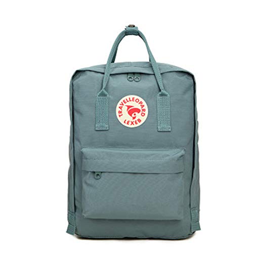XuBa - Mochila unisex moderna para estudiantes. Resistente al desgaste y con colores sólidos. Mochila para ordenador, color verde (Frost Green), capacidad de 7 l (mini) XuBa - Mochila unisex moderna para estudiantes. Resistente al desgaste y con colores sólidos. Mochila para ordenador, color verde (Frost Green), capacidad de 7 l (mini)