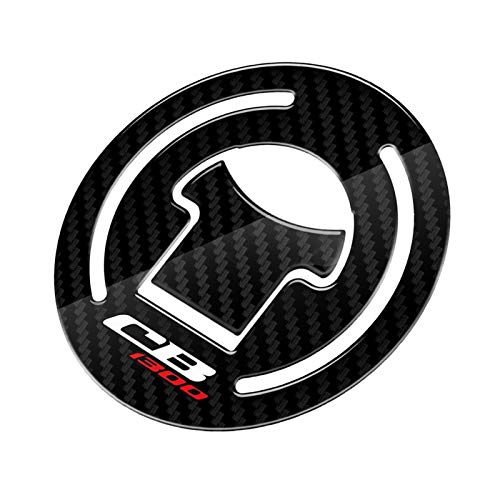 Xuefeng Etiquetas engomadas de la Motocicleta de la Moto del Aspecto de Carbono 3D Caja de los calcomanías de los Protectores para Honda CB1300 X4 1998-2003 (Color : Black)