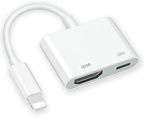 YEHUA Adaptador HDMI para Teléfono 1080P Adaptador AV Digital HDTV Cable HDMI Compatible con Teléfono XS / XSmax / XR / X / 8/7/6 / Plus iPad iPod YEHUA Adaptador HDMI para Teléfono 1080P Adaptador AV Digital HDTV Cable HDMI Compatible con Teléfono XS / XSmax / XR / X / 8/7/6 / Plus iPad iPod