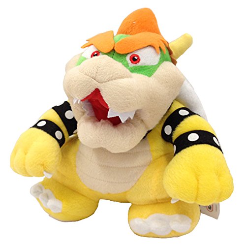 Yijinbo Super Mario Bros King Bowser Koopa Kooper Boss Peluche Animal 22,8 cm