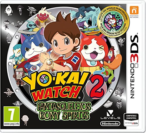 Yo-Kai Watch 2: Fantasqueletos + Medalla - Edición Especial Limitada Yo-Kai Watch 2: Fantasqueletos + Medalla - Edición Especial Limitada
