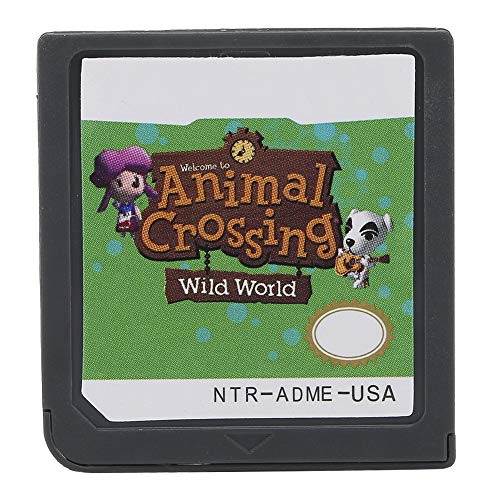 YOUTHINK Cartucho de Tarjeta de Consola de Juegos Americana de plástico ABS para Animal Crossing D S Accesorios de Juegos para D S/ND S/D S Lite/ND SI/D SI/DSIXL/DSILL/3DS/3DSLL