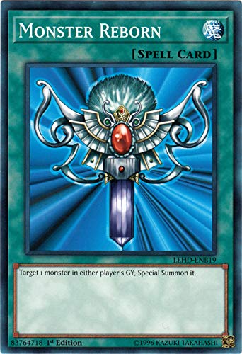 Yu-Gi-Oh! Monster Reborn LEHD-ENB19 - Común - 1ª edición - Barajas legendarias de héroe - Aesir Deck Yu-Gi-Oh! Monster Reborn LEHD-ENB19 - Común - 1ª edición - Barajas legendarias de héroe - Aesir Deck
