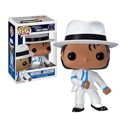 YYBB ¡Popular!Rock Star: Michael Jackson Smooth Criminal Exclusivo Vinilo Figura Crafts Figuras Colección Figurines