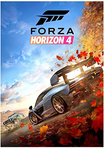 YYLPRQQ Impresiones En Lienzo Forza Horizon 4 Póster Imágenes Pared Arte Pintura Impresa En La Pared para Decoración del Hogar 45X60 Cm