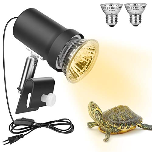 Zacro Lámpara para Tortuga, 360° Rotación Lámpara de Calor Reptil Anfibioss Lámpara de Cristal de Tortuga UVA (25W) UVB (50W), para Tortuga, Lagartos, Camaleones ect (para ≤1mm contenedor de Vidrio) Zacro Lámpara para Tortuga, 360° Rotación Lámpara de Calor Reptil Anfibioss Lámpara de Cristal de Tortuga UVA (25W) UVB (50W), para Tortuga, Lagartos, Camaleones ect (para ≤1mm contenedor de Vidrio)