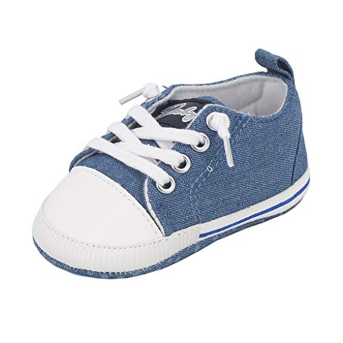 Zapatos para bebé Auxma La Zapatilla de Deporte Antideslizante del Zapato de Lona de la Zapatilla de Deporte para 3-6 6-12 12-18 M (6-12 M, Verde) Zapatos para bebé Auxma La Zapatilla de Deporte Antideslizante del Zapato de Lona de la Zapatilla de Deporte para 3-6 6-12 12-18 M (6-12 M, Verde)