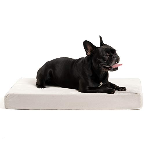 ZENAPOKI Cama para Perros Ortopédica M - Cojines para Perros Espuma con Memoria - Cesta Perro Gel Regulador de Temperatura - Manta Removible Resistente al Agua Lavable en Lavadora