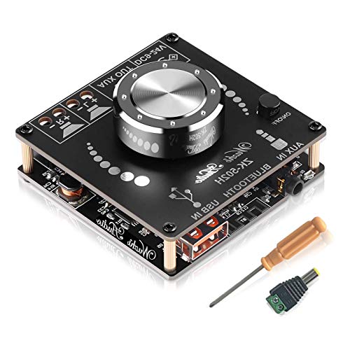 ZHITING HiFi 2.0 Amplificador Bluetooth Estéreo Bluetooth Placa de Amplificador de Potencia Digital Módulo 2.0 Canal 2X50W Amplificador de Audio TPA3116D2 Placa de Amplificador Bluetooth ZHITING HiFi 2.0 Amplificador Bluetooth Estéreo Bluetooth Placa de Amplificador de Potencia Digital Módulo 2.0 Canal 2X50W Amplificador de Audio TPA3116D2 Placa de Amplificador Bluetooth