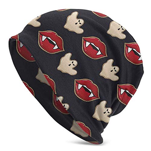 zhouyongz Ginger Biscuit Red Lips Gorro de Uso Diario para Hombre, cálido, Holgado y Suave para la Cabeza, Comodidad Durante Todo el año, Gorros zhouyongz Ginger Biscuit Red Lips Gorro de Uso Diario para Hombre, cálido, Holgado y Suave para la Cabeza, Comodidad Durante Todo el año, Gorros