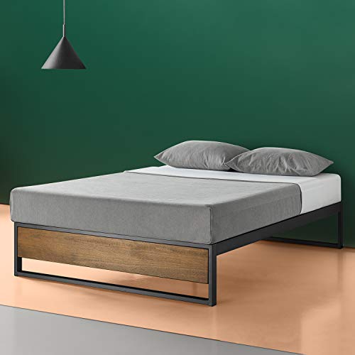 Zinus Cama de plataforma sin cabecero Suzanne de 35,6 cm, Base para colchón, Sin necesidad de usar un somier, Cama en caja, Fácil montaje, 150 x 200 cm Zinus Cama de plataforma sin cabecero Suzanne de 35,6 cm, Base para colchón, Sin necesidad de usar un somier, Cama en caja, Fácil montaje, 150 x 200 cm