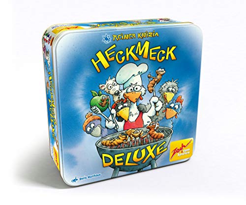Zoch Heckmeck Deluxe 601105073 - Juego de Dados turbulentos en una práctica Caja de Metal, a Partir de 8 años