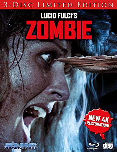 Zombie (Cover B Splinter) (3 Blu-Ray) [Edizione: Stati Uniti] [Italia] [Blu-ray]