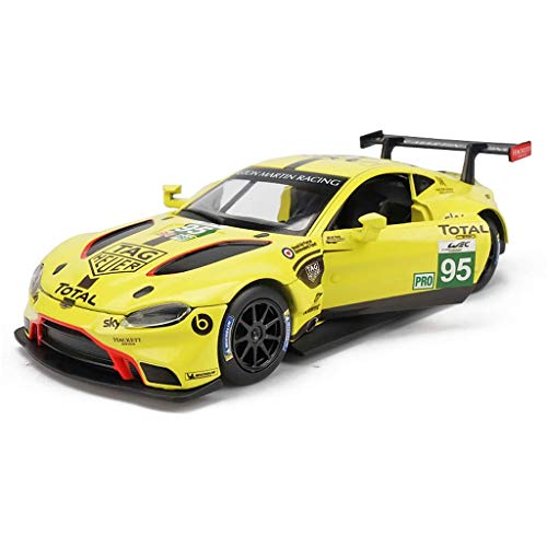 ZY Coche Modelo del Coche 1: 32AstonMartin Vantage GTE Simulación de aleación de fundición a presión de Joyas de Juguete colección de Coches Deportivos joyería 14.5x6.5x3.5CM LOLDF1 ZY Coche Modelo del Coche 1: 32AstonMartin Vantage GTE Simulación de aleación de fundición a presión de Joyas de Juguete colección de Coches Deportivos joyería 14.5x6.5x3.5CM LOLDF1