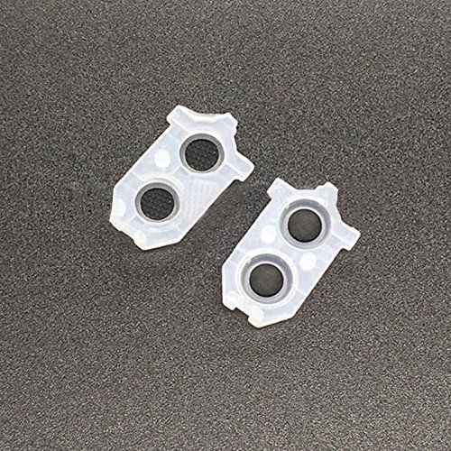 1 par de almohadillas de goma conductivas de silicona L1 R1 L2 R2 para Sony Playstation 4 PS4 1200 de repuesto 1 par de almohadillas de goma conductivas de silicona L1 R1 L2 R2 para Sony Playstation 4 PS4 1200 de repuesto