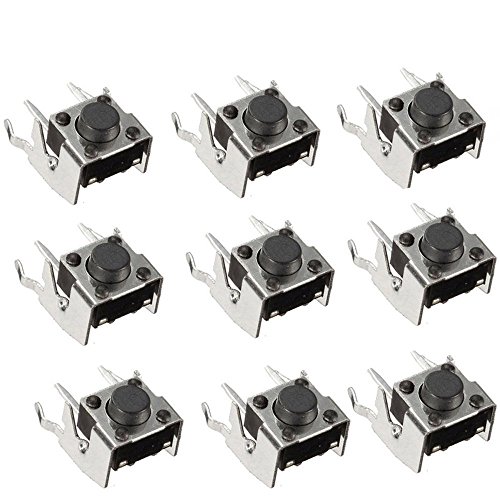 10 botones de botón para interruptor de parachoques RB LB para Microsoft Xbox One Xbox 360 de repuesto (negro)