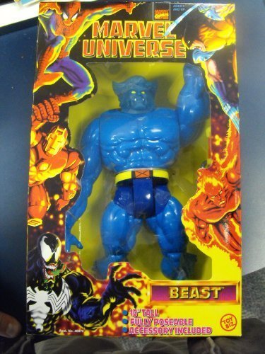 10" Marvel Universe Beast Figure -- Fully Poseable 1998 by Toy Biz