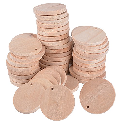 100pcs Discos Madera Círculos Rebanadas Redonda para Manualidades Pintar Colgar Llaveros Artesanías Diy Bricolaje Decoraciones Navidad Hogar Adornos Diametro 3.5cm 100pcs Discos Madera Círculos Rebanadas Redonda para Manualidades Pintar Colgar Llaveros Artesanías Diy Bricolaje Decoraciones Navidad Hogar Adornos Diametro 3.5cm