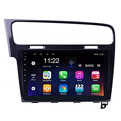 10.1 Inch Android 8.1 GPS Radio for VW Volkswagen Golf 7 2013-2015 with Bluetooth USB WiFi AUX Support DVR OBD II Mirror Link
