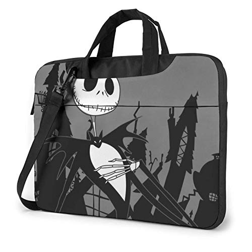15.6 Inch Funda Bandolera Maletín para Portátil Maletín de Hombro para Negocio Viaje Pesadilla Antes de Navidad 15.6 Inch Funda Bandolera Maletín para Portátil Maletín de Hombro para Negocio Viaje Pesadilla Antes de Navidad