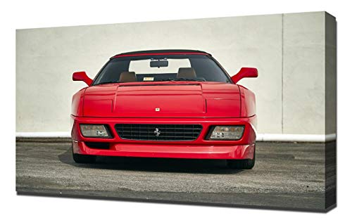 1993-Ferrari-348-Spider-V4-1080 - Lienzo impreso artístico para pared, diseño de araña