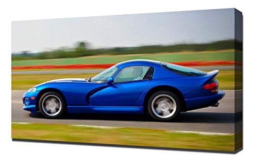 1996-Dodge-Viper-GTS-V4-1080 - Lienzo impreso artístico para pared, diseño de Dodge-Viper-GTS-V4-1080