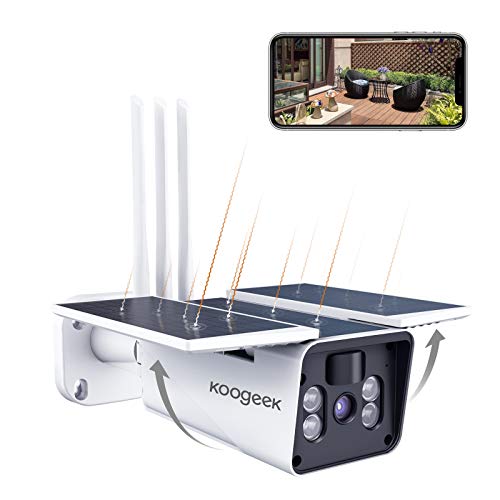 2021 Nueva Versión Koogeek Camara Vigilancia WiFi Exterior IP67,Camara de Vigilancia Exterior 1080P,Ángulo de Visión Amplio de 120°,Sin Cable,Detección de Movimiento,Alarma en Tiempo Real 2021 Nueva Versión Koogeek Camara Vigilancia WiFi Exterior IP67,Camara de Vigilancia Exterior 1080P,Ángulo de Visión Amplio de 120°,Sin Cable,Detección de Movimiento,Alarma en Tiempo Real