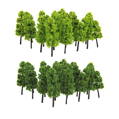 20pcs Árboles Pagoda Artificiales Modelo De Tren Ferrocarril Escenario 1: 200 20pcs Árboles Pagoda Artificiales Modelo De Tren Ferrocarril Escenario 1: 200