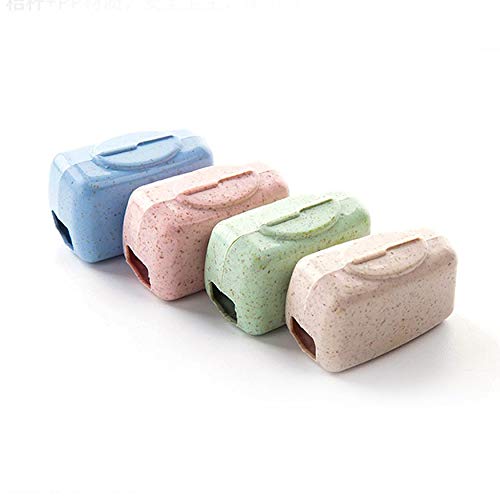 4 cabezales de cepillo de dientes con tapa protectora de paja de trigo para prevenir las bacterias para viajes al aire libre viajes vocación casa cepillo de cabeza antipolvo accesorios para el hogar 4 cabezales de cepillo de dientes con tapa protectora de paja de trigo para prevenir las bacterias para viajes al aire libre viajes vocación casa cepillo de cabeza antipolvo accesorios para el hogar