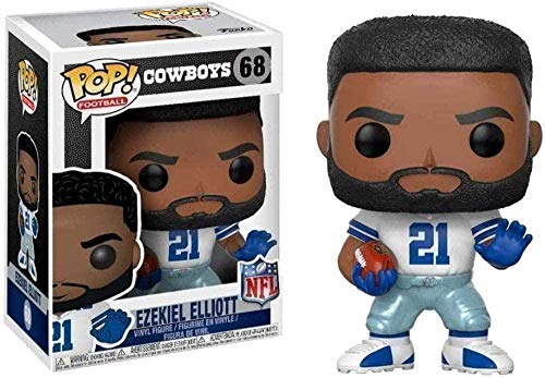 A Generic Popular! NFL - Cowboys: Ezekiel Elliott - Vinilo coleccionable de la serie de fútbol