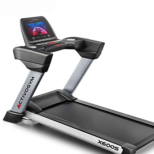 ACTIVOGYM X600 Cinta de Correr Profesional. Pantalla Táctil 15,6",con WiFi, USB, Inclinación 18%; Sistema de Amortiguación; Sistema Autolobricación.