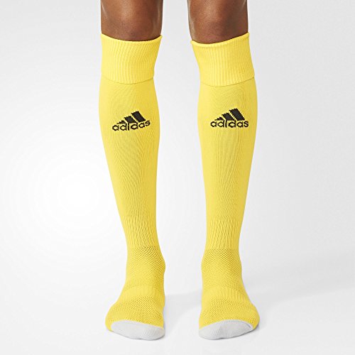 adidas Milano 16 Sock Socks, Hombre, Amarillo/Negro, 40-42 EU, 1 par