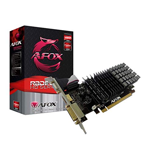 AFOX Radeon HD 6450 2GB DDR3 64bit - HDMI - DVI - VGA Low Profile