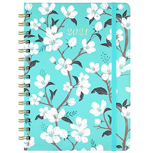 Agenda 2021-A5 agenda semana de Enero de 2021 a Diciembre de 2021, con etiqueta de mes + tapa dura de papel grueso + bolsa interior + encuadernación a doble cara, 21,5 x 15,5 cm Agenda 2021-A5 agenda semana de Enero de 2021 a Diciembre de 2021, con etiqueta de mes + tapa dura de papel grueso + bolsa interior + encuadernación a doble cara, 21,5 x 15,5 cm