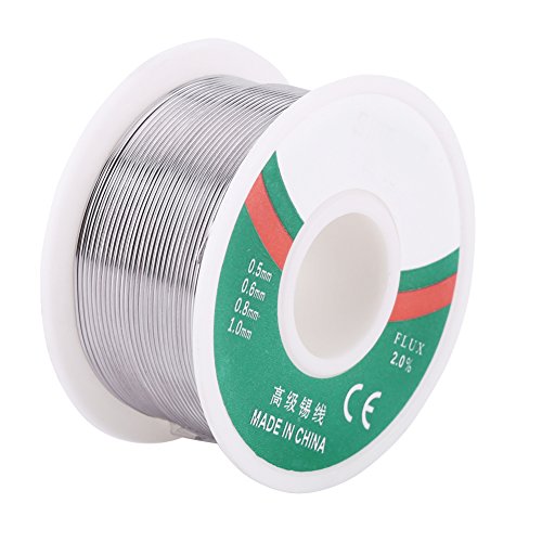 Alambre de Soldadura Rollo de Alambre de Soldadura de Base de Resina Línea de Soldadura sin Plomo 0,8mm / 100g Alambre de Soldadura Rollo de Alambre de Soldadura de Base de Resina Línea de Soldadura sin Plomo 0,8mm / 100g
