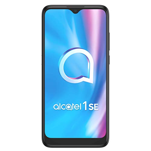 Alcatel 1SE 2020 - Smartphone de 6.22" HD+ (Procesador octacore, 3GB de RAM, 32 GB de ROM, Ampliable MicroSD, Triple cámara Trasera 13MP +5MP+2MP, cámara Frontal 5MP, batería de 4000mAh) Color Gris