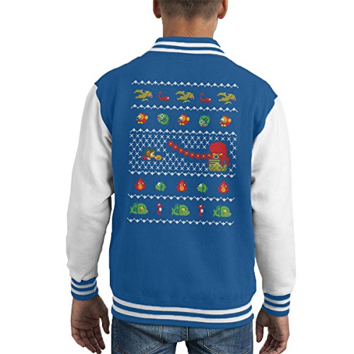 Alex Kidd In Christmas World Kid's Varsity Jacket