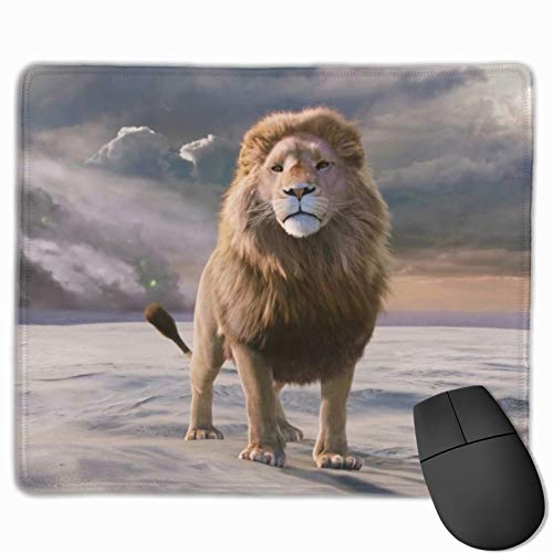 Alfombrilla de ratón Lion Movie Las crónicas de Narnia El león La Bruja y el Armario Alfombrilla de ratón Rectangular Alfombrilla de ratón para Juegos
