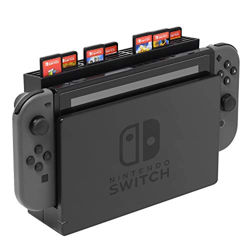 Almacenamiento de tarjetas de juego con 28 ranuras para tarjetas de juego para consola Nintendo Switch