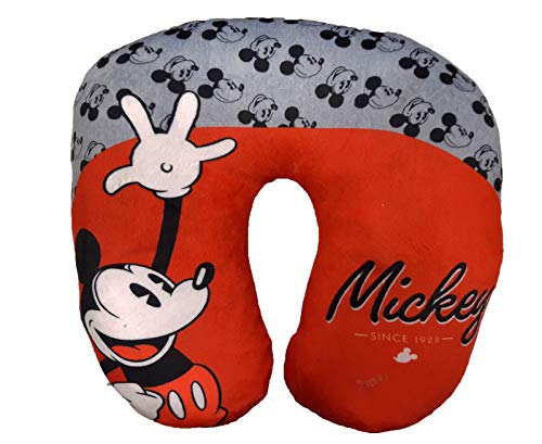 Almohada Almohadilla de Cuello de Niño Coche Posición Correcta Compatible con Mickey Mouse 6433