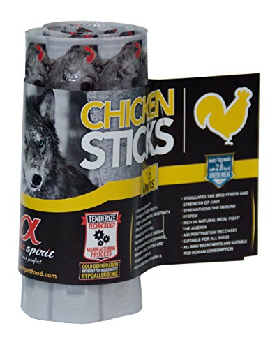 ALPHA SPIRIT Snack de Pollo para Perros - 16 Barritas ALPHA SPIRIT Snack de Pollo para Perros - 16 Barritas