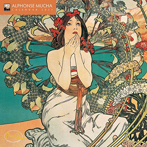 Alphonse Mucha Mini Wall calendar 2021 (Art Calendar) Alphonse Mucha Mini Wall calendar 2021 (Art Calendar)