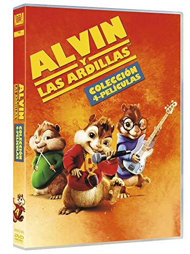 Alvin Y Las Ardillas 1 - 4 (2018) [DVD]