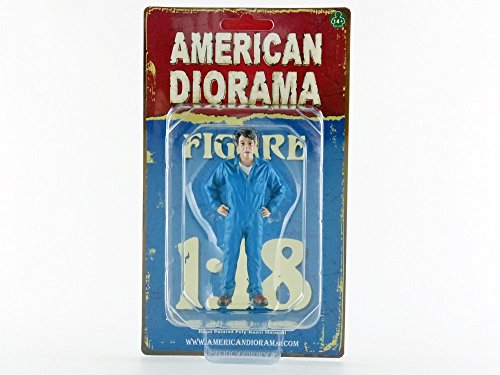 American Diorama- Coche Coleccionable en Miniatura, 77444, Azul