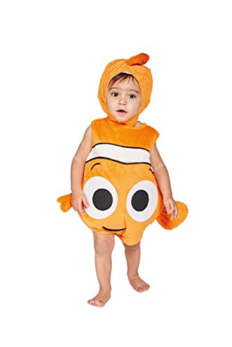 amscan dcne de ta06 – Disfraz para niños Nemo Colcha de Peluche con Gorro, 68 – 80 cm